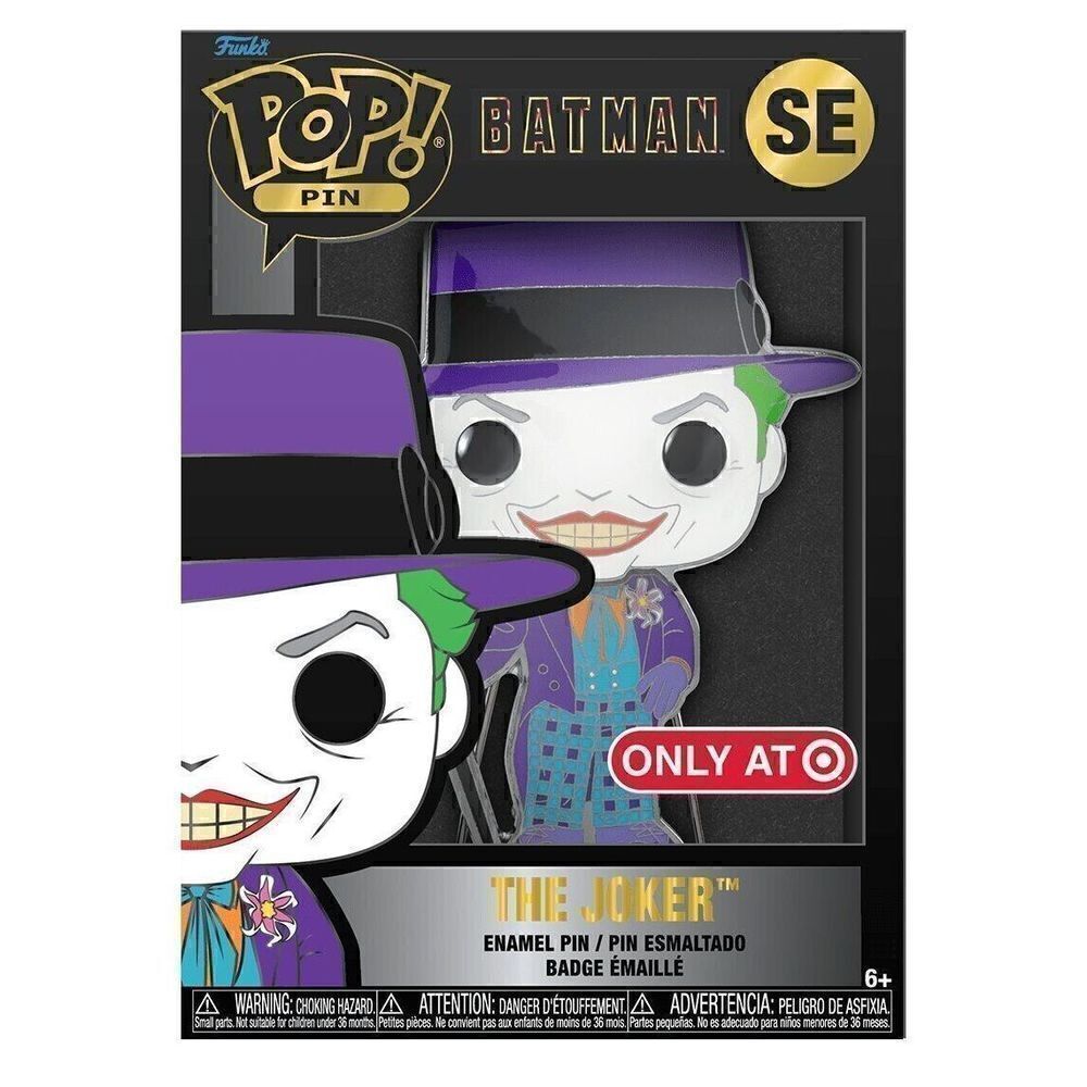 Funko POP! Enamel Pin: DC Comics - The Joker NEW